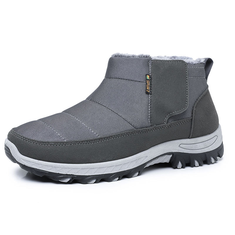 Unisex Fall/Winter Thermal-Lined Snow Boots – Waterproof, Non-Slip All-Terrain Hiking & Casual Shoes with Arch Support