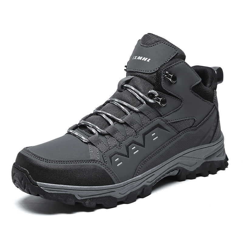 Orthopedic Hiking Boots for Men – Waterproof, Arch Support, Pain-Relief Comfort for Plantar Fasciitis & Foot Ailments