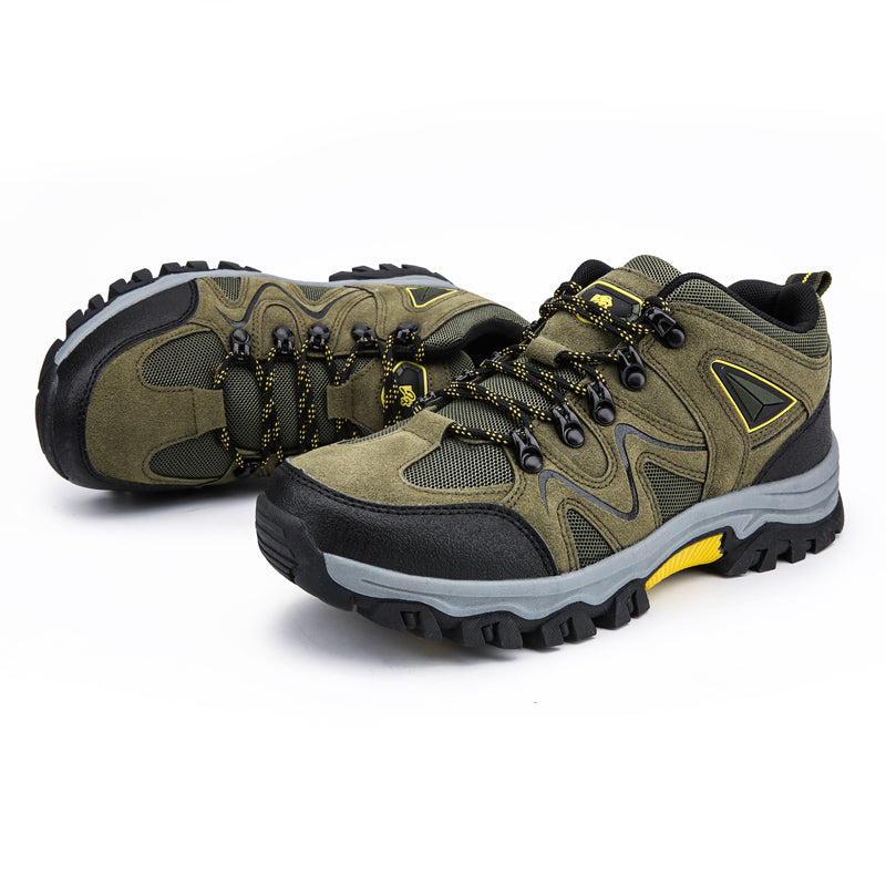 Men’s Comfort & Protection Shoes — Wide Fit, Shock-Absorbing Cushioning, Non-Slip Grip, Pain-Relief Support