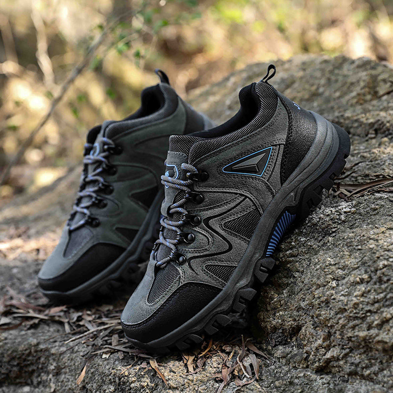 Men’s Comfort & Protection Shoes — Wide Fit, Shock-Absorbing Cushioning, Non-Slip Grip, Pain-Relief Support