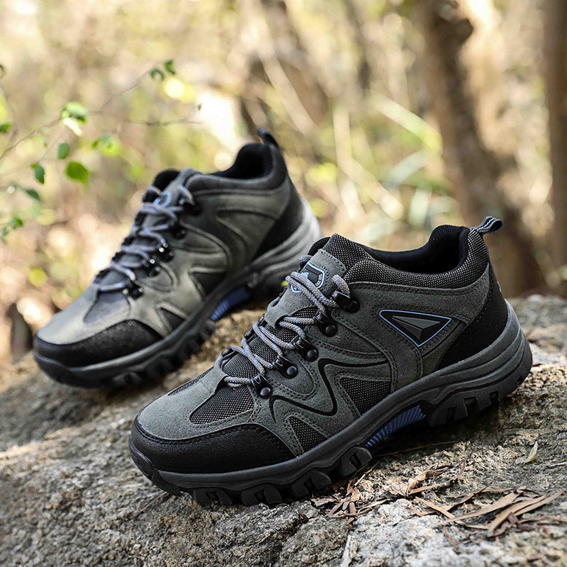 Men’s Comfort & Protection Shoes — Wide Fit, Shock-Absorbing Cushioning, Non-Slip Grip, Pain-Relief Support