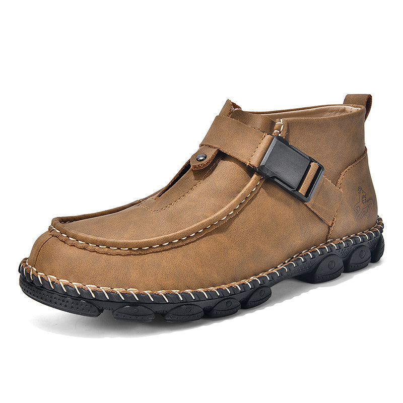 Men’s Orthopedic Safety Work & Walking Shoes – Pain Relief, Arch & Joint Support, Non-Slip, Waterproof, Shock Absorbing, Spark-Proof & Durable Comfort