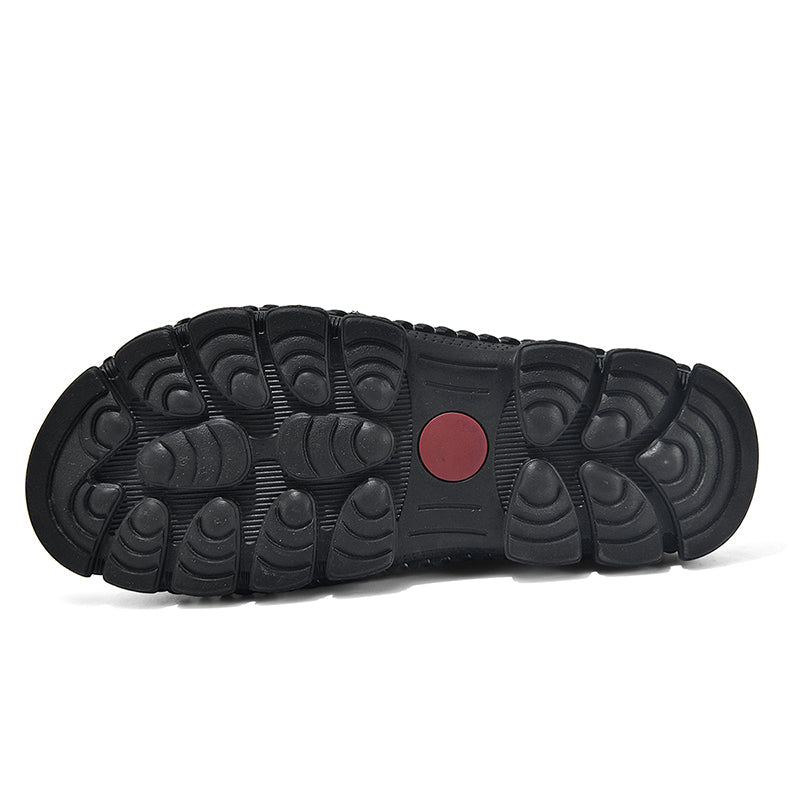 Men’s Orthopedic Safety Work & Walking Shoes – Pain Relief, Arch & Joint Support, Non-Slip, Waterproof, Shock Absorbing, Spark-Proof & Durable Comfort