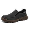 Men's Comfortable Non-Slip Pigskin Slip-On Casual Walking Shoes Outdoor Sports Shoes
