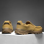 Men's Comfortable Non-Slip Pigskin Slip-On Casual Walking Shoes Outdoor Sports Shoes