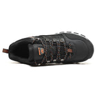 Men's Outdoor Hiking Work Boots - Slip-Resistant & Abrasion-Proof for Mountain/Construction