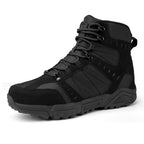 Men’s Tactical Work & Hiking Boots – High Ankle Support, Slip-Resistant, All-Day Pain Relief Comfort