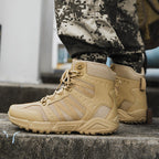 Men’s Tactical Work & Hiking Boots – High Ankle Support, Slip-Resistant, All-Day Pain Relief Comfort