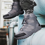 Men’s Tactical Work & Hiking Boots – High Ankle Support, Slip-Resistant, All-Day Pain Relief Comfort