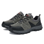 Men's Orthopedic Arch Support Wide Toe Ankle Support Hiking Shoes Waterproof Non-slip Anti-puncture Work Shoes