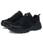 Men's Orthopedic Arch Support Wide Toe Ankle Support Hiking Shoes Waterproof Non-slip Anti-puncture Work Shoes