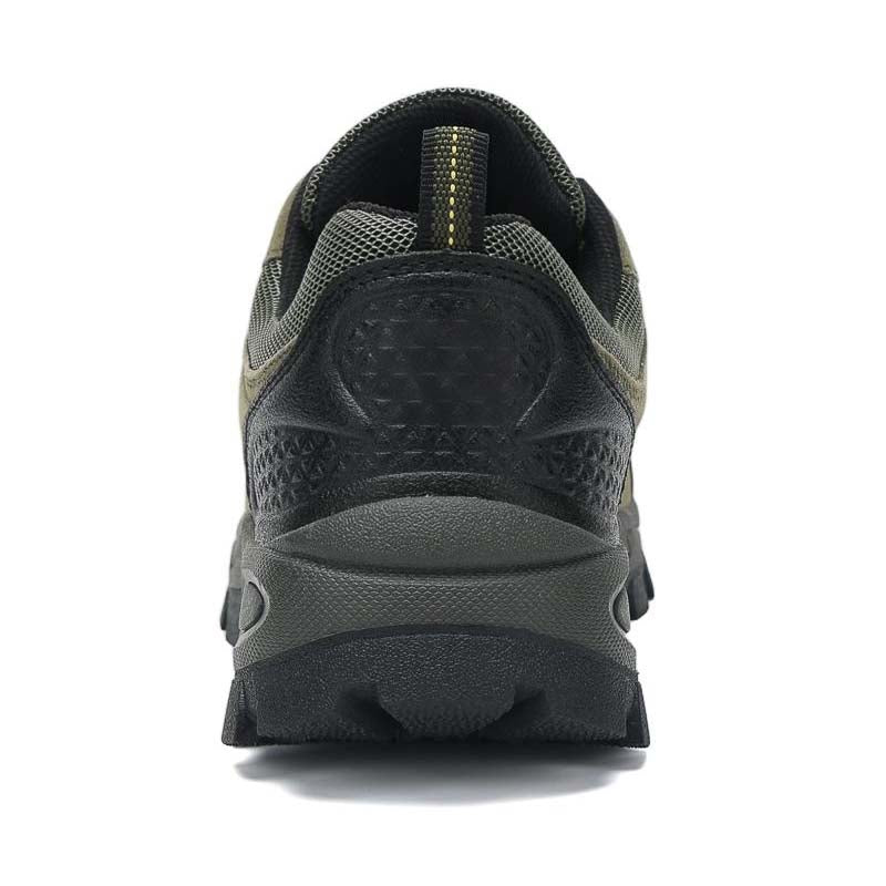 Men's Orthopedic Arch Support Wide Toe Ankle Support Hiking Shoes Waterproof Non-slip Anti-puncture Work Shoes