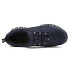 Men‘s’ Slip-On Running Walking Shoes - Zero Laces Comfort, Non-Slip Traction & Cushioned Support