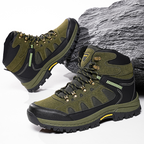 Walk Pain-Free Again — Men’s Waterproof Hiking & Work Boots with Arch Support & Wide Toe Comfort