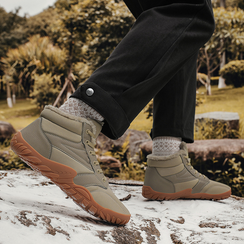 Non-Slip Barefoot Boots For Men - Comfort & Warm Design
