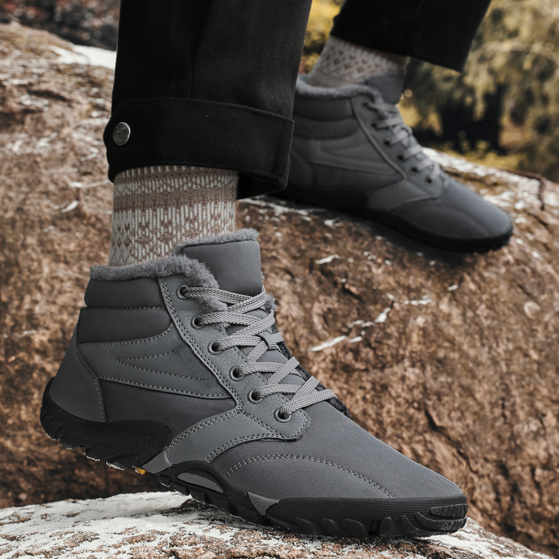 Non-Slip Barefoot Boots For Men - Comfort & Warm Design