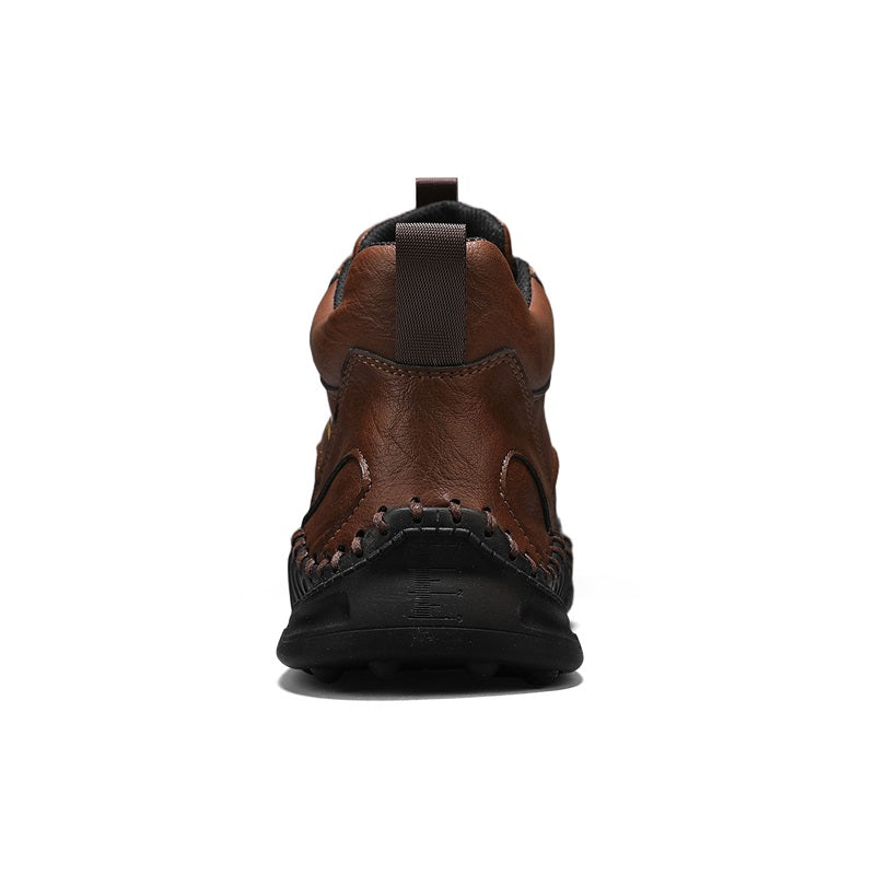 Men’s Non-Slip Hiking & Work Shoes, Wide Fit, Arch Support, Cushioned, Waterproof