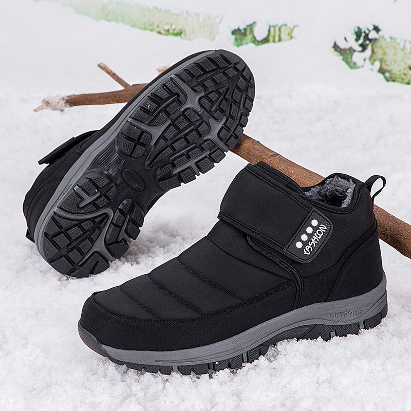 Men Combat Boots Waterproof Non-Slip Hiking Boots Anti-Puncture Anti-Sprain Work Boots