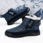 Men's Orthopedic Hiking Boots - Safe and Comfortable Work Boots - Waterproof, Slip-resistant, Impact-resistant, and Puncture-resistant - Wide Toe, Arch Support, and Ankle Support - Money-back Guarantee if ineffective.