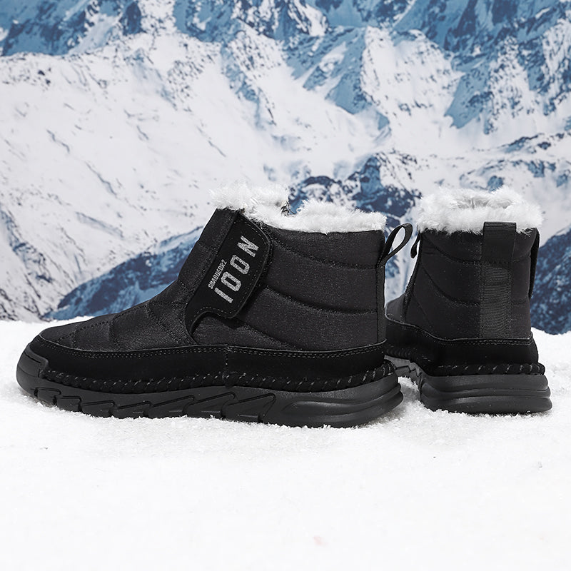Men's Orthopedic Hiking Boots - Safe and Comfortable Work Boots - Waterproof, Slip-resistant, Impact-resistant, and Puncture-resistant - Wide Toe, Arch Support, and Ankle Support - Money-back Guarantee if ineffective.