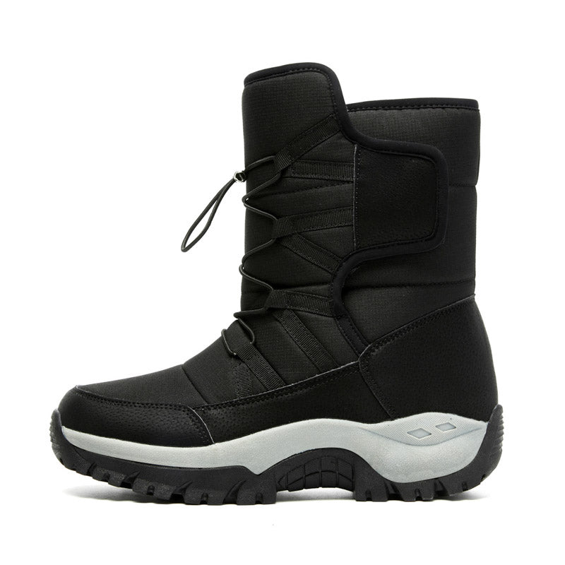 Men's Orthopedic Hiking Boots - Safe and Comfortable Work Boots - Waterproof, Slip-resistant, Impact-resistant, and Puncture-resistant - Wide Toe, Arch Support, and Ankle Support - Money-back Guarantee if ineffective.