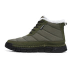 Men's Combat Boots Waterproof Non-Slip Hiking Boots Anti-Puncture Anti-Sprain Work Boots