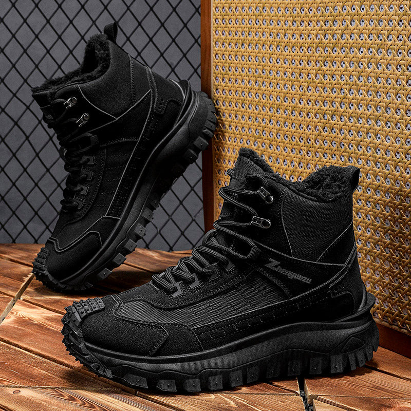 Men's Rehabilitation Protective Boots Safe Comfortable Hiking Boots - No Results, Free Refund