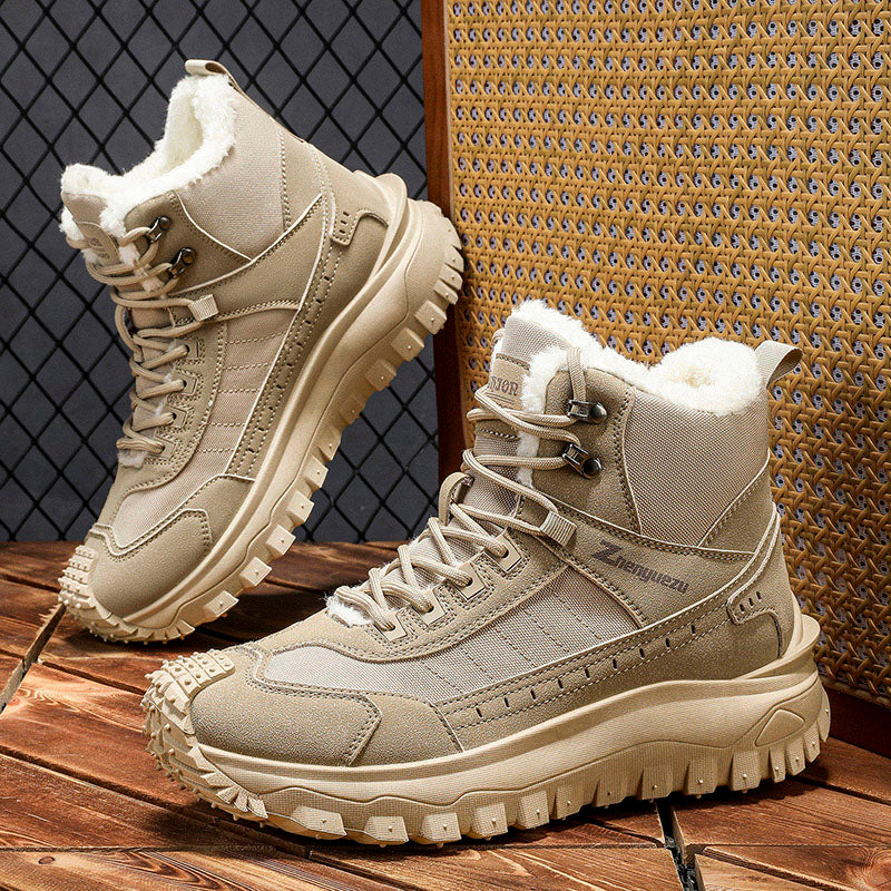 Men's Rehabilitation Protective Boots Safe Comfortable Hiking Boots - No Results, Free Refund