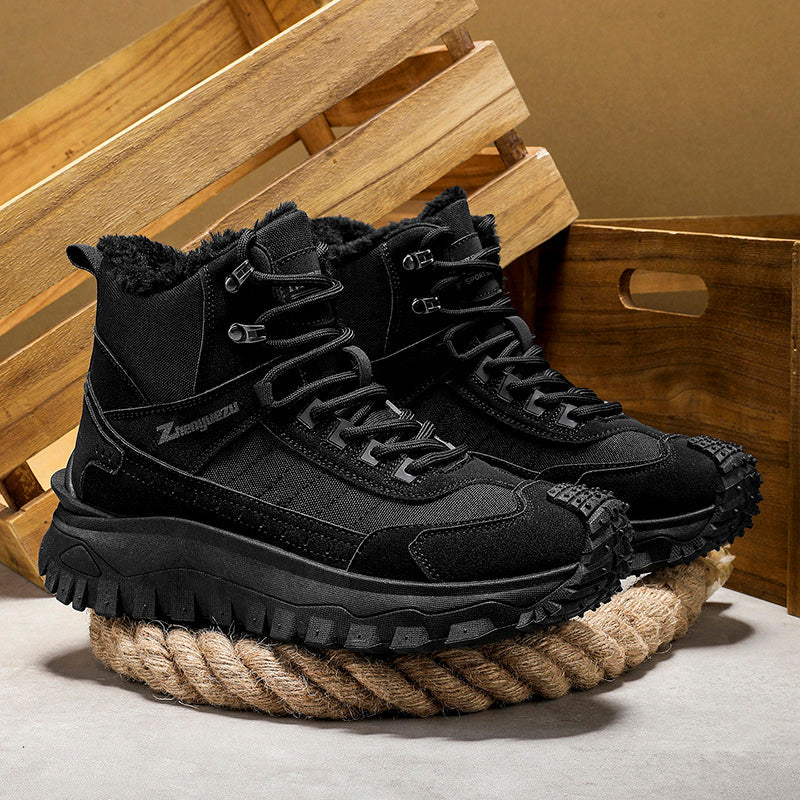 Men's Rehabilitation Protective Boots Safe Comfortable Hiking Boots - No Results, Free Refund