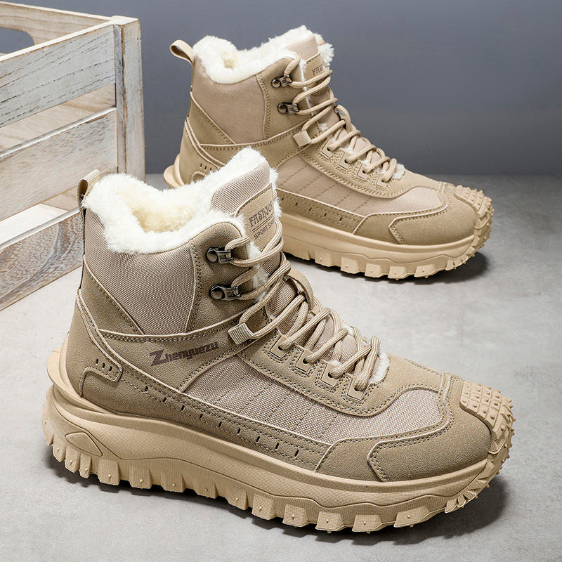 Men's Rehabilitation Protective Boots Safe Comfortable Hiking Boots - No Results, Free Refund