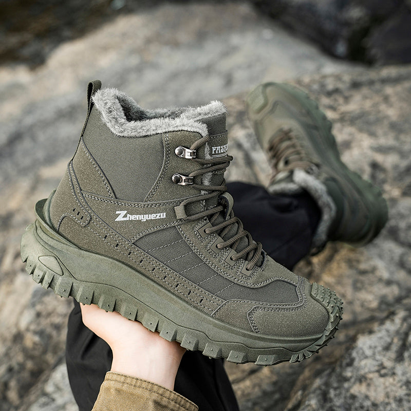 Men's Rehabilitation Protective Boots Safe Comfortable Hiking Boots - No Results, Free Refund
