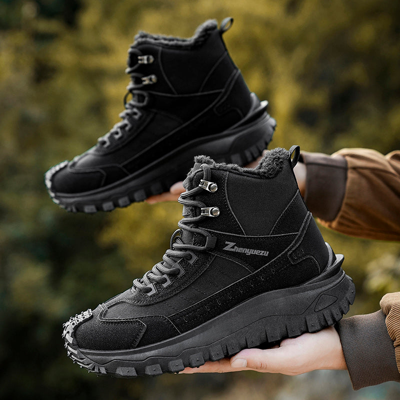 Men's Rehabilitation Protective Boots Safe Comfortable Hiking Boots - No Results, Free Refund