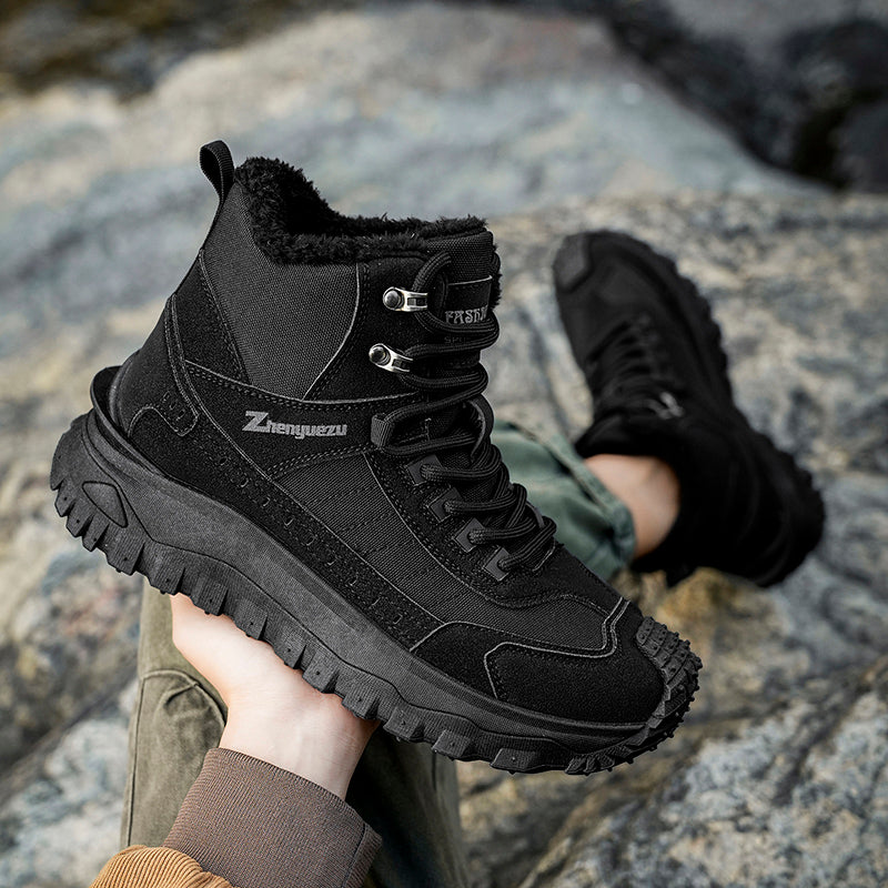 Men's Rehabilitation Protective Boots Safe Comfortable Hiking Boots - No Results, Free Refund