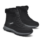 Men's Orthopedic Hiking Boots - Safe and Comfortable Work Boots - Waterproof, Slip-resistant, Impact-resistant, and Puncture-resistant - Wide Toe, Arch Support, and Ankle Support - Money-back Guarantee if ineffective.