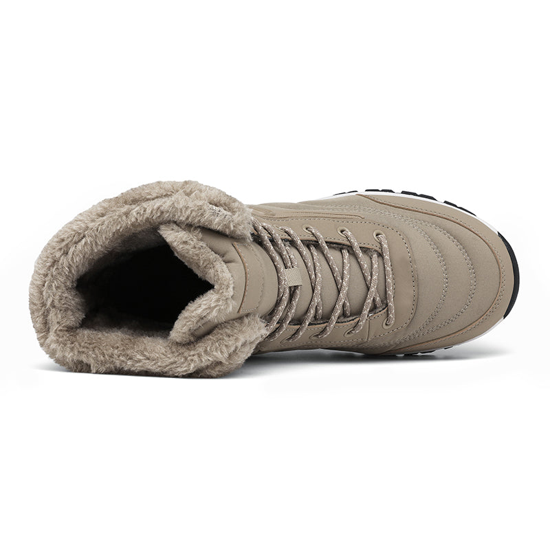 Men's Orthopedic Hiking Boots - Safe and Comfortable Work Boots - Waterproof, Slip-resistant, Impact-resistant, and Puncture-resistant - Wide Toe, Arch Support, and Ankle Support - Money-back Guarantee if ineffective.