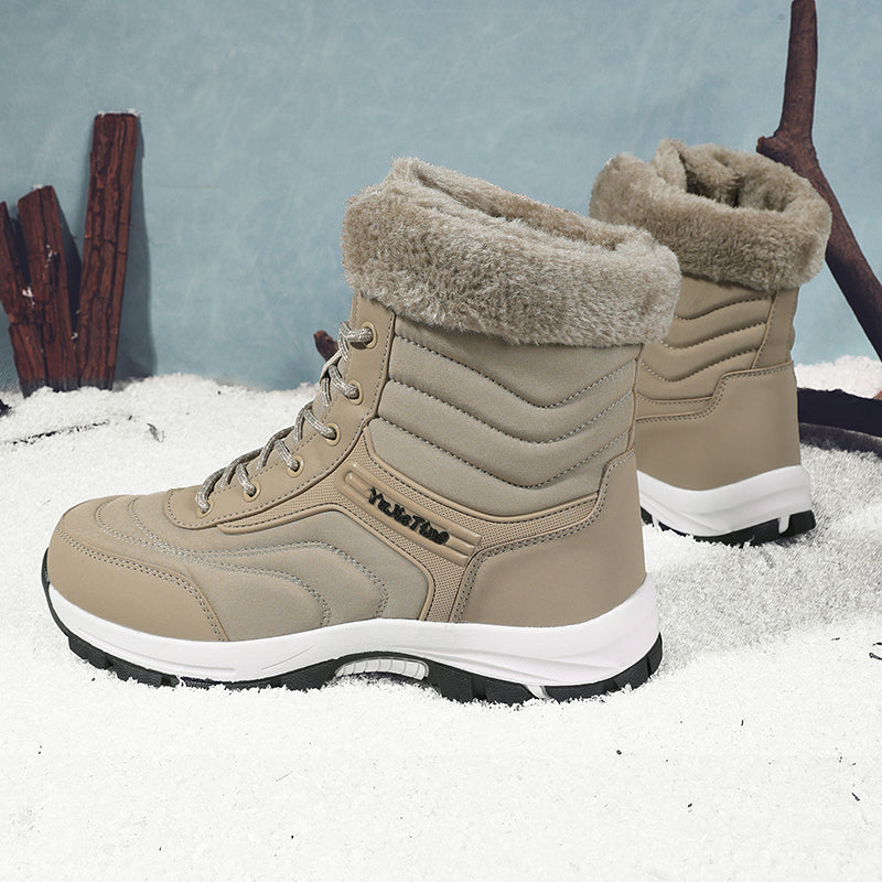 Men's Orthopedic Hiking Boots - Safe and Comfortable Work Boots - Waterproof, Slip-resistant, Impact-resistant, and Puncture-resistant - Wide Toe, Arch Support, and Ankle Support - Money-back Guarantee if ineffective.