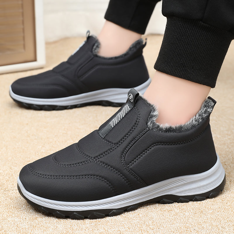 Men's Combat Boots Splash-Resistant Non-Slip Hiking Boots Anti-Puncture Anti-Sprain Work Boots