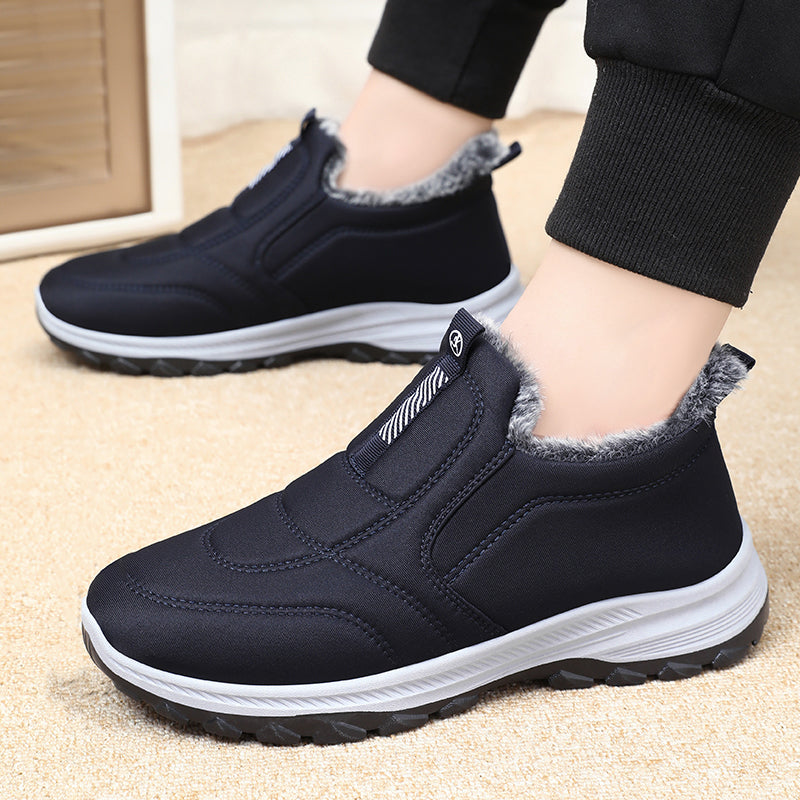 Men's Combat Boots Splash-Resistant Non-Slip Hiking Boots Anti-Puncture Anti-Sprain Work Boots