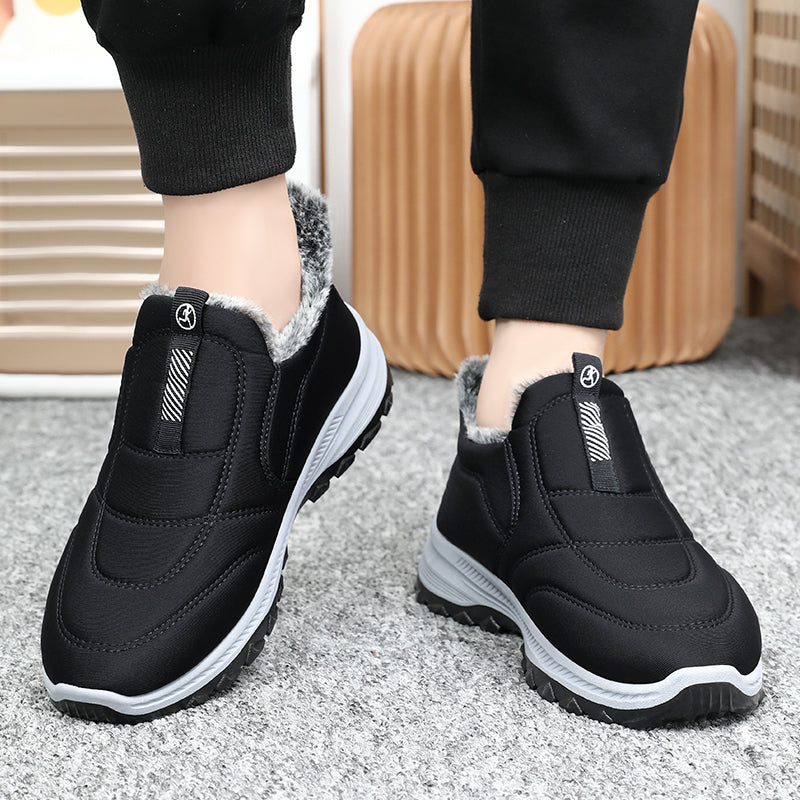Men's Combat Boots Splash-Resistant Non-Slip Hiking Boots Anti-Puncture Anti-Sprain Work Boots