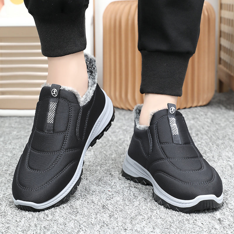 Men's Combat Boots Splash-Resistant Non-Slip Hiking Boots Anti-Puncture Anti-Sprain Work Boots