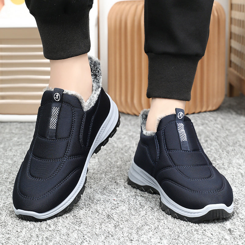 Men's Combat Boots Splash-Resistant Non-Slip Hiking Boots Anti-Puncture Anti-Sprain Work Boots