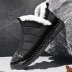 Men's Combat Boots Waterproof Non-Slip Hiking Boots Anti-Puncture Anti-Sprain Work Boots