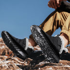 Men's Combat Boots Waterproof Non-Slip Hiking Boots Anti-Puncture Anti-Sprain Work Boots