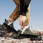 Men's Combat Boots Waterproof Non-Slip Hiking Boots Anti-Puncture Anti-Sprain Work Boots