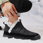 Men's Combat Boots Waterproof Non-Slip Hiking Boots Anti-Puncture Anti-Sprain Work Boots