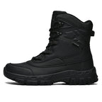 Men's Waterproof Hiking Boots - Breathable Quick-Dry Upper,Mountain Trekking & Outdoor Adventures | All-Terrain Grip & Abrasion-Proof
