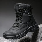 Men's Waterproof Hiking Boots - Breathable Quick-Dry Upper,Mountain Trekking & Outdoor Adventures | All-Terrain Grip & Abrasion-Proof