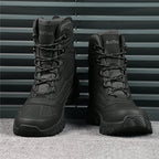 Men's Waterproof Hiking Boots - Breathable Quick-Dry Upper,Mountain Trekking & Outdoor Adventures | All-Terrain Grip & Abrasion-Proof