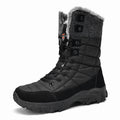 Men's Waterproof Hiking Boots - Breathable Quick-Dry Upper,Mountain Trekking & Outdoor Adventures | All-Terrain Grip & Abrasion-Proof