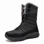 Men's Waterproof Hiking Boots - Breathable Quick-Dry Upper,Mountain Trekking & Outdoor Adventures | All-Terrain Grip & Abrasion-Proof